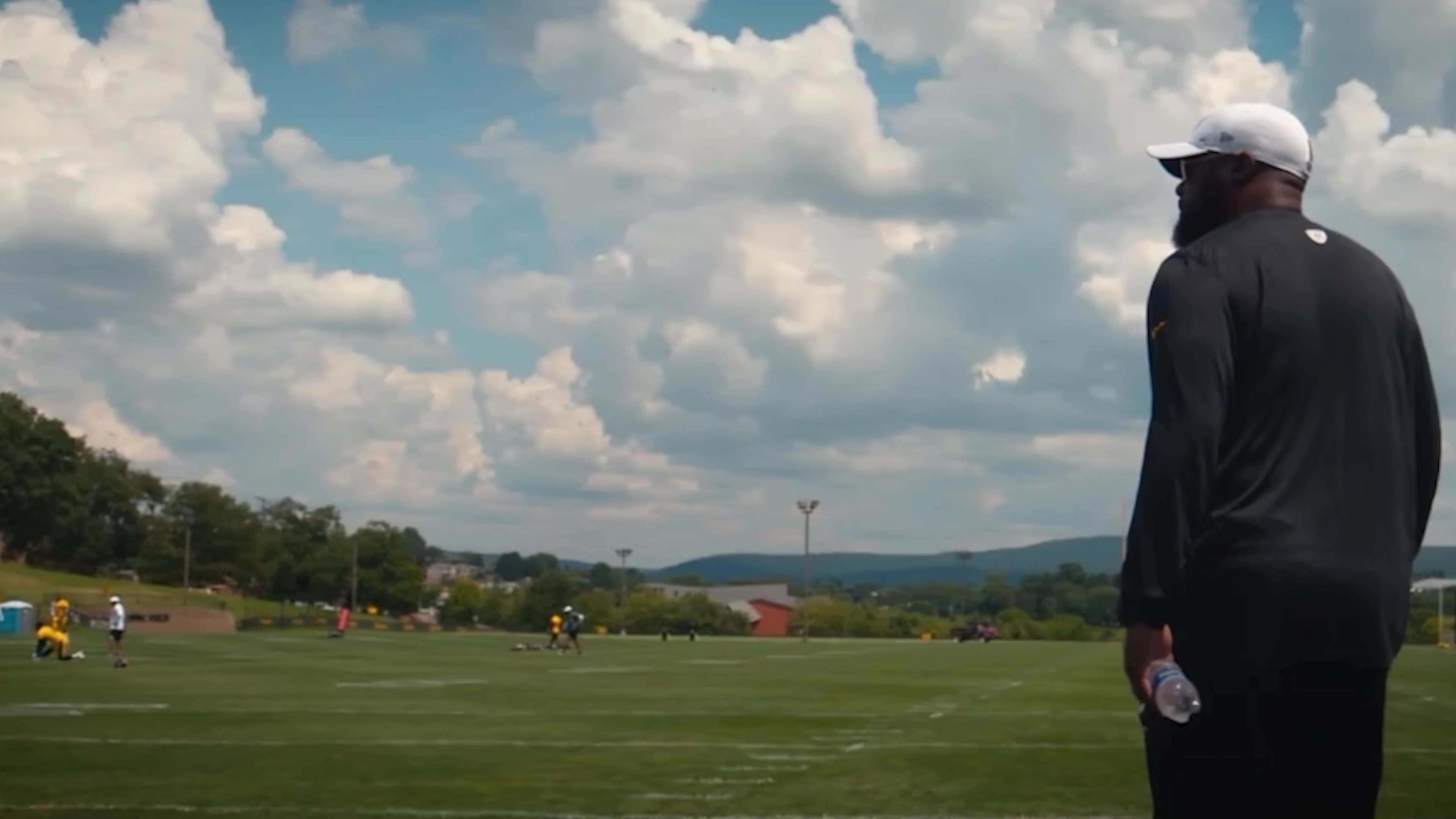 Pittsburgh Steelers training camp at Saint Vincent College in Latrobe